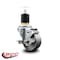 Service Caster 3'' Semi Steel Swivel 1-7/8'' Expanding Stem Caster with Brake SCC-EX20S314-SSS-TLB-178 - alternate 4